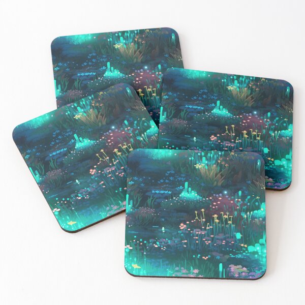 Item preview, Luminescent Teal Nature designed and sold by DigitalRevvi.