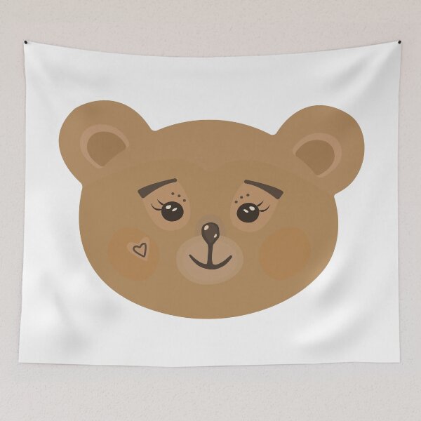 Item preview, Cute red ginger bear muzzle designed and sold by OM-lova.