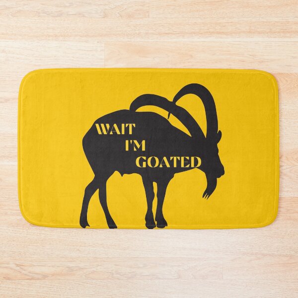 Item preview, Wait I'm Goated designed and sold by Wordsmith-Wear.