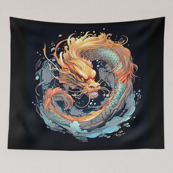 Item preview, Beautiful Koi Dragon Protector designed and sold by Kendra Liester.