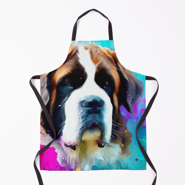 Item preview, Saint Bernard Splash Art designed and sold by The Digital Compass.