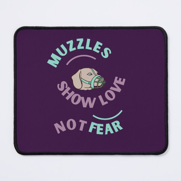 Item preview, Muzzles - show love not fear designed and sold by kookycomet.
