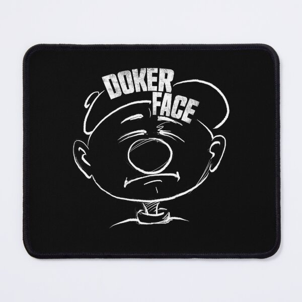 Item preview, Doker face on black designed and sold by burbuja.