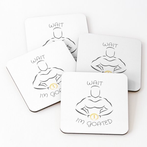 Item preview, Wait I'm Goated designed and sold by Wordsmith-Wear.
