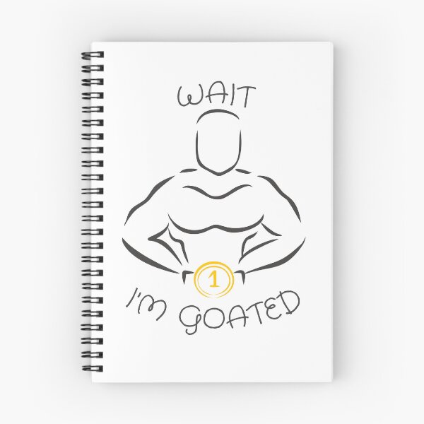 Item preview, Wait I'm Goated designed and sold by Wordsmith-Wear.