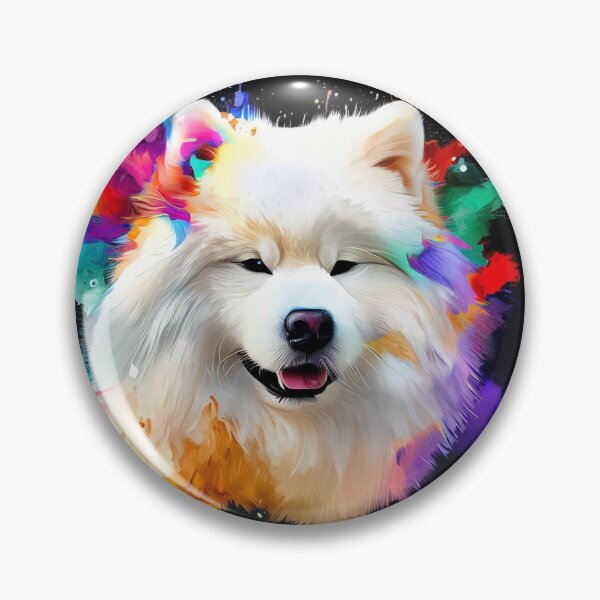 Item preview, Samoyed Dreams Splash Art designed and sold by The Digital Compass.