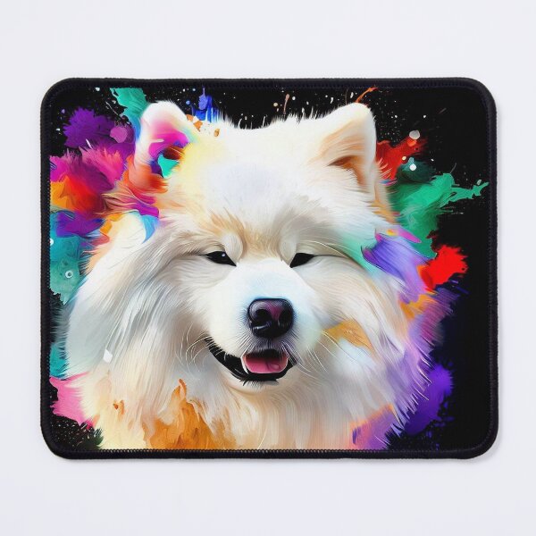 Item preview, Samoyed Dreams Splash Art designed and sold by The Digital Compass.