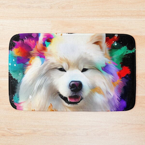 Item preview, Samoyed Dreams Splash Art designed and sold by The Digital Compass.
