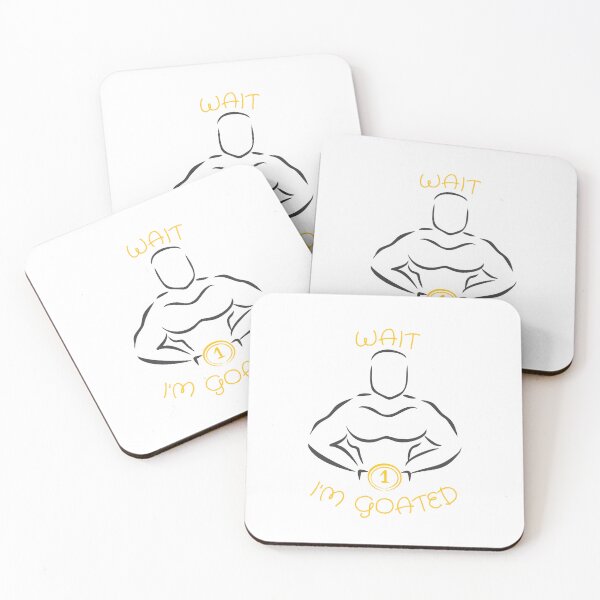 Item preview, Wait I'm Goated designed and sold by Wordsmith-Wear.