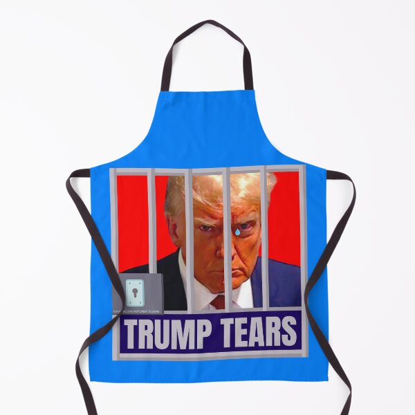 Item preview, PMD01046 Progressive Movement Designs Trump Mugshot Trump Tears design for liberal Democrat resistance for liberals Democrats or progressives against MAGA Republicans political parody humor designed and sold by ProgressiveLeft.