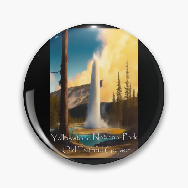 Item preview, Yellowstone National Park Old Faithful Geyser designed and sold by CDC40.