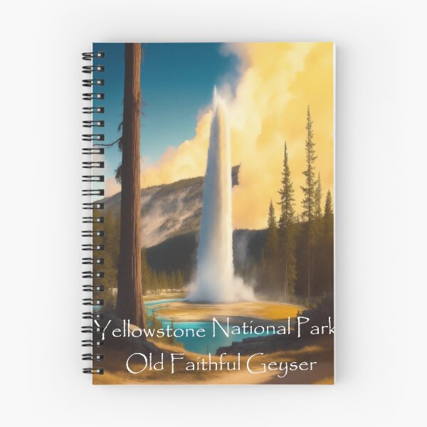 Item preview, Yellowstone National Park Old Faithful Geyser designed and sold by CDC40.