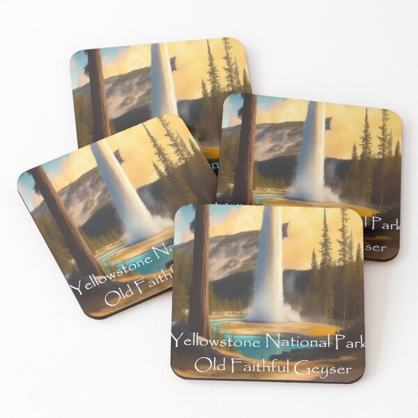 Item preview, Yellowstone National Park Old Faithful Geyser designed and sold by CDC40.