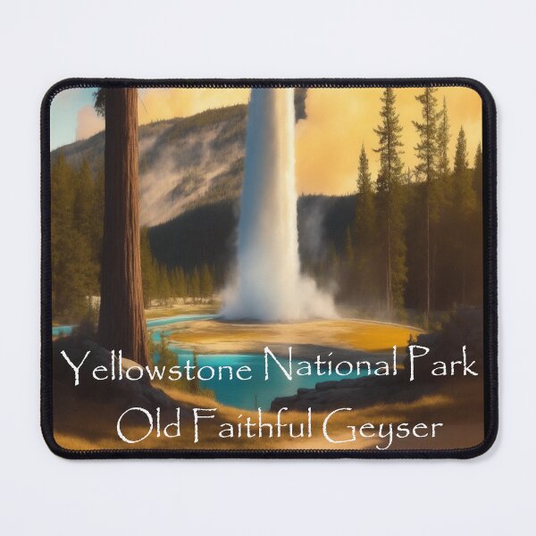 Item preview, Yellowstone National Park Old Faithful Geyser designed and sold by CDC40.