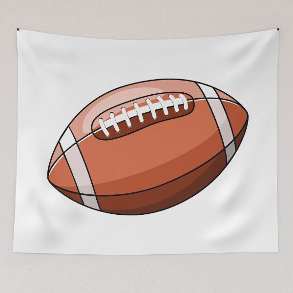 Item preview, American football ball designed and sold by Mashusha-art.