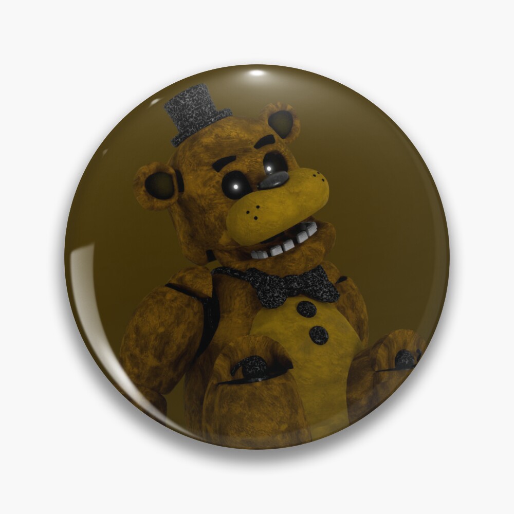 Golden Freddy FNAF 1 Render Sticker by Angel300-LQ