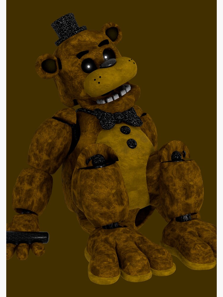 Blender Fnaf Plushies Withered ArtStation Blue Dog Suit (Five