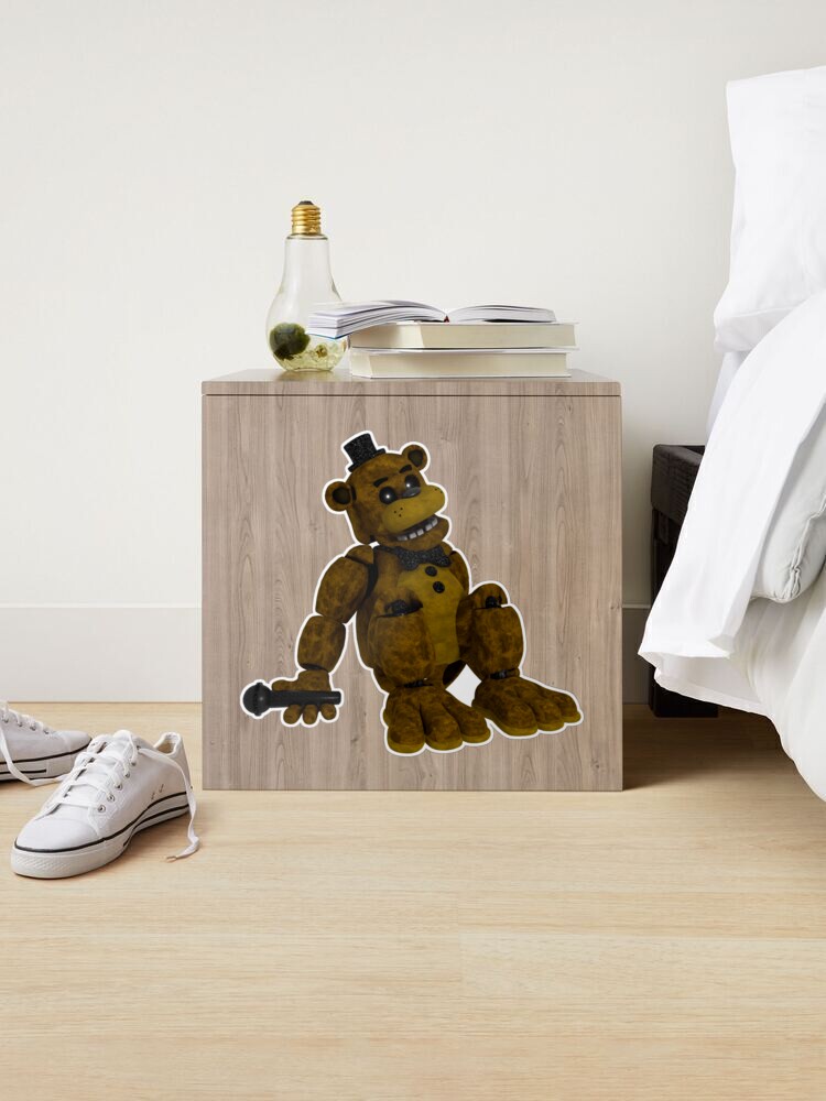 Golden Freddy FNAF 1 Render Sticker by Angel300-LQ