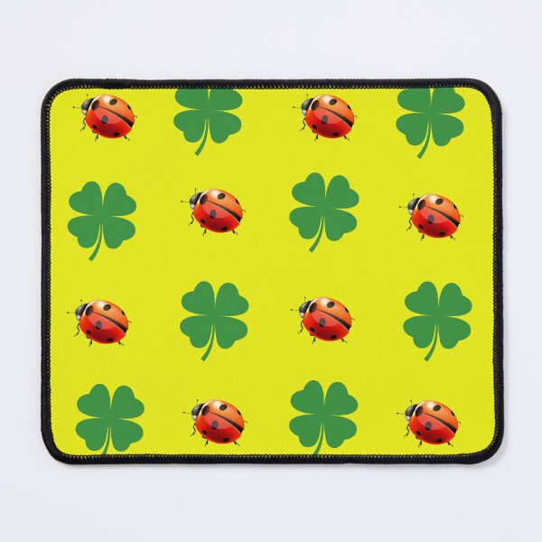Item preview, Clovers and ladybirds designed and sold by Dreamtodream.