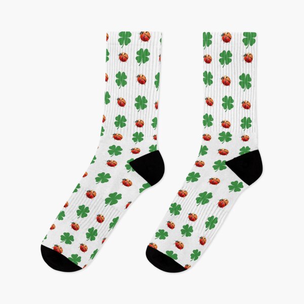 Item preview, Clovers and ladybirds designed and sold by Dreamtodream.