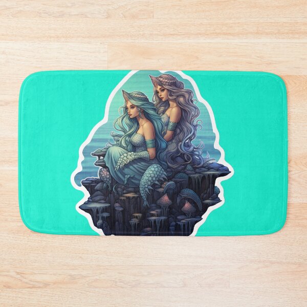 Item preview, Two beautiful mermaids  designed and sold by abmkf.