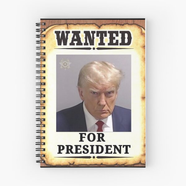 Item preview, Trump Mugshot Wanted For President designed and sold by apricot-tees.