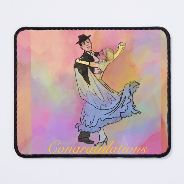 Item preview, CONGRATULATIONS Ball Room Dancing  designed and sold by MonicaArtist.