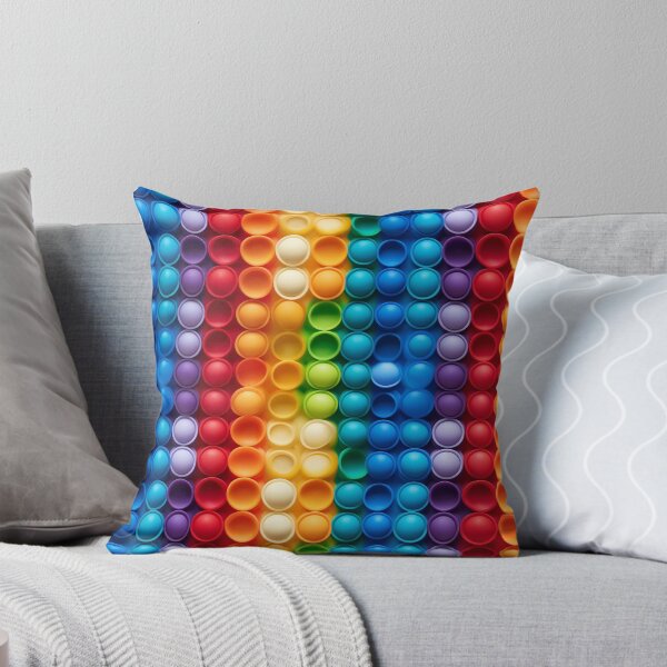 Item preview, Rainbow 3D Push Pop Bubble Popper Design designed and sold by SmallDesignBarn.