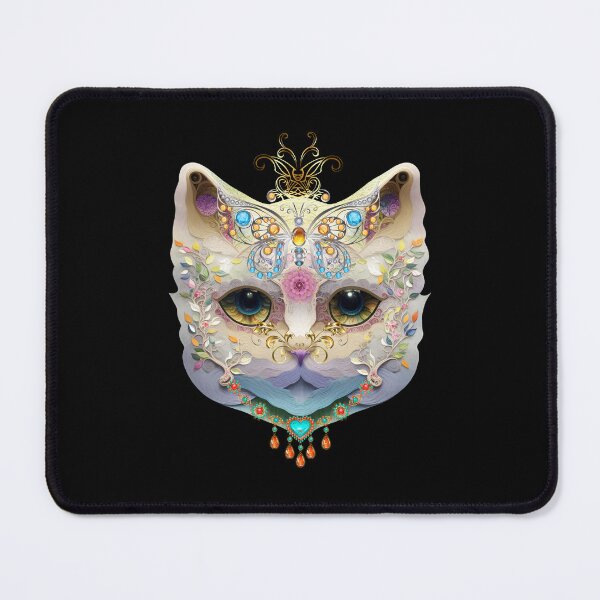 Item preview, Mystical masquerade cat in jewelry designed and sold by GorinART.