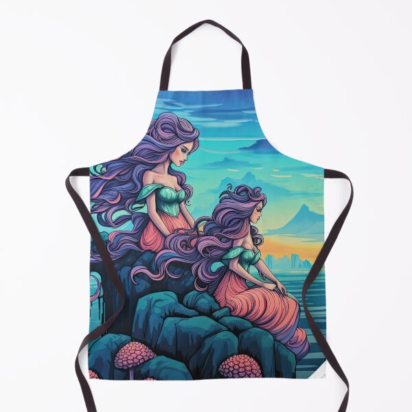 Item preview, irs with purple hair look into the water designed and sold by abmkf.