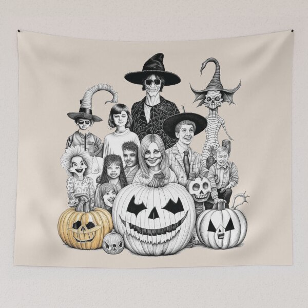Item preview, Family Dallas | Spooky Dallas Halloween | Halloween Fun with Dallas | Spooky Dallas Halloween designed and sold by Hagar Rabee.