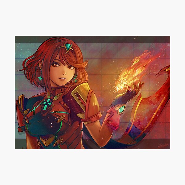 Xenoblade 2 - Pyra/Homura Photographic Print