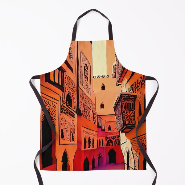 Artikelvorschau, Eine Straßenansicht in einer alten Maghreb-Stadt entworfen und verkauft von safasenart.