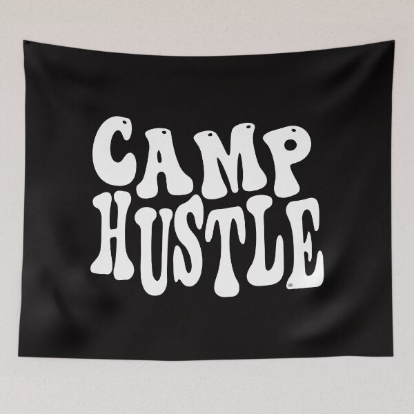 Item preview, Original Camp Hustle Shirt,  © DAM Creative, designed and sold by DAM Creative ⭐⭐⭐⭐⭐.