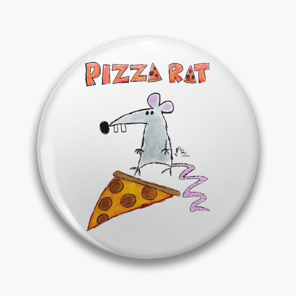 Item preview, Pizza Rat designed and sold by Claytoonz.