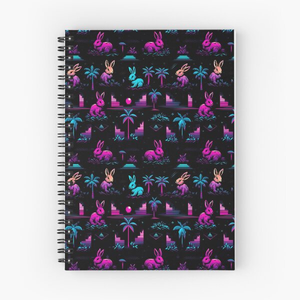 Item preview, Conejitos de onda sintética de retrogaming designed and sold by MyBunnyverse.