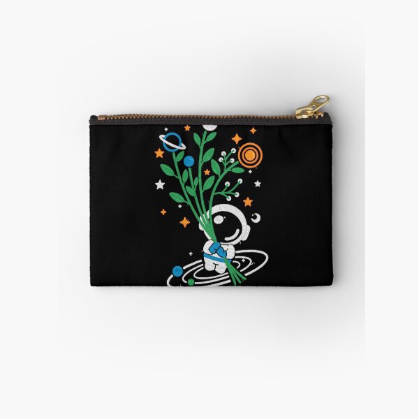 Item preview, Astronaut flowers embroidery patch designed and sold by NemiMakeit.