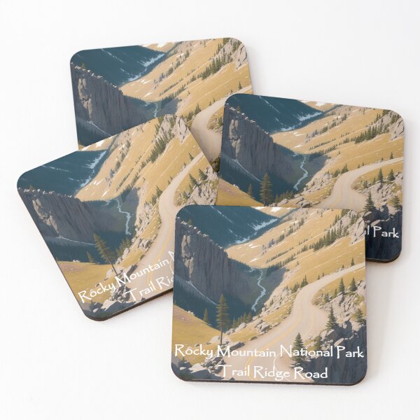 Item preview, Rocky Mountain National Park Trail Ridge Road designed and sold by CDC40.
