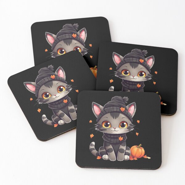 Item preview, Cute Black Cat for Halloween designed and sold by Alt-Art-Digital.
