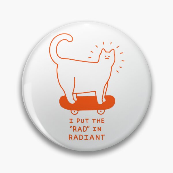 Item preview, Radiantly Rad Cat designed and sold by obinsun.