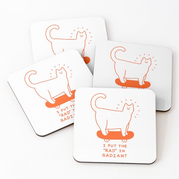Item preview, Radiantly Rad Cat designed and sold by obinsun.