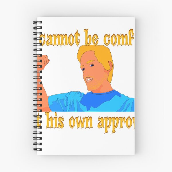 Item preview, A man cannot be comfortable without his own approval designed and sold by ChipzVidz.