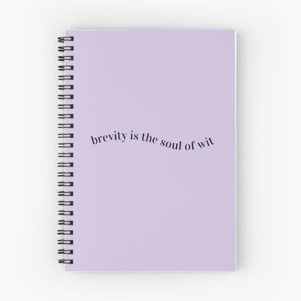 Item preview, Brevity is the Soul of Wit // Shakespeare Quote designed and sold by jadedesignz.