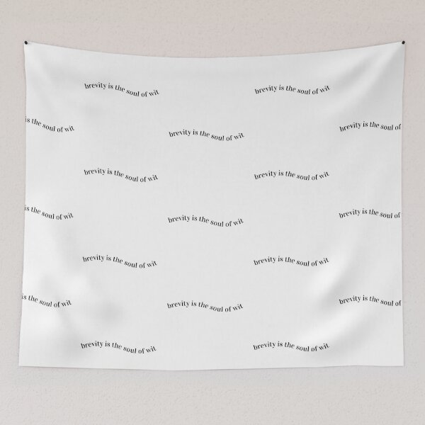 Item preview, Brevity is the Soul of Wit // Shakespeare Quote designed and sold by jadedesignz.