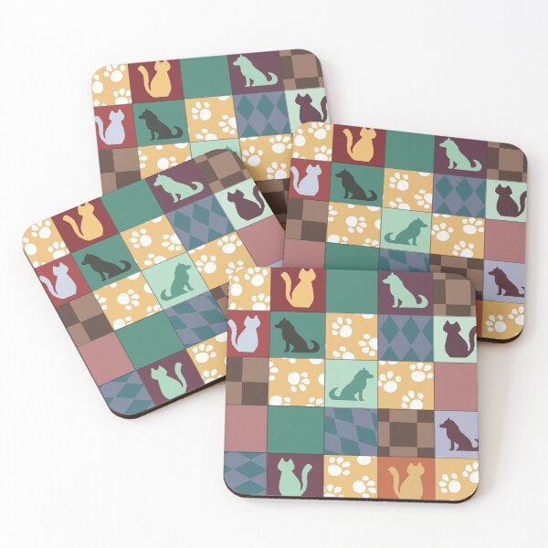 Item preview, Sims Inspired Patchwork Pets Pattern designed and sold by DestructoKitty.