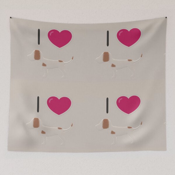 Item preview, I Heart Love Dogs designed and sold by DesignsByMuriel.