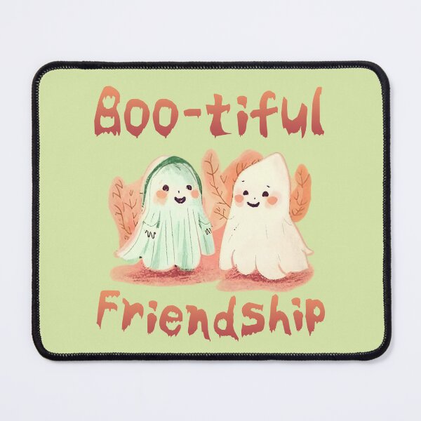 Item preview, BOO-TIFUL FRIENDSHIP Spooky Pals, friendly ghost | halloween, cute, ghosts, scary, funny, horror designed and sold by Astraphic.