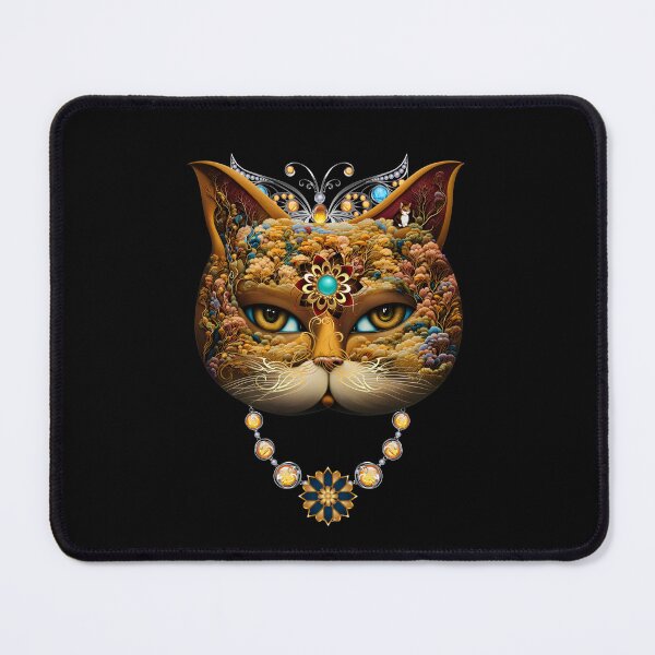 Item preview, Mystical masquerade cat in jewelry designed and sold by GorinART.