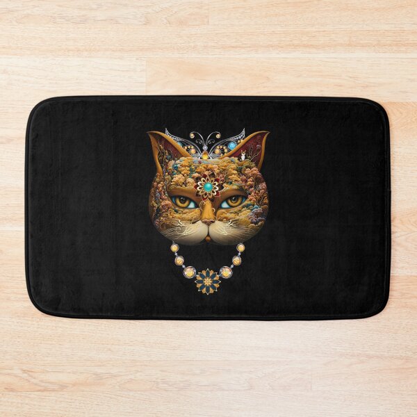 Item preview, Mystical masquerade cat in jewelry designed and sold by GorinART.