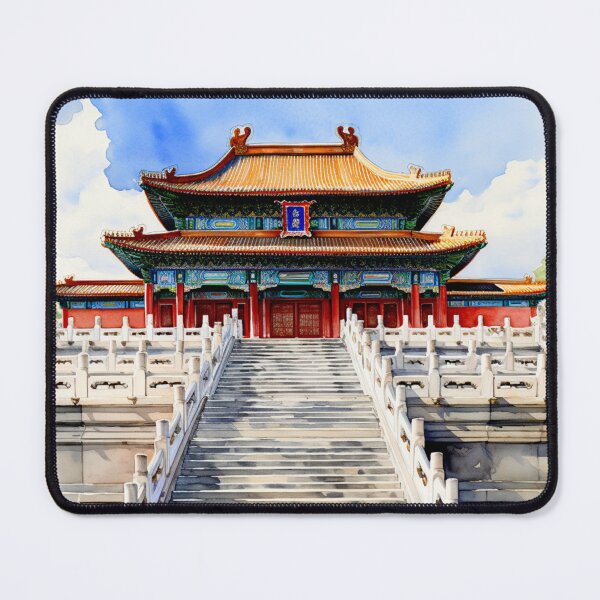 Item preview, A Watercolor Design of Beijing Forbidden City - China designed and sold by Sketch-Shack.